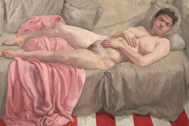 “Alex and Pink” 42” x 60” ©️Alix Bailey 2022