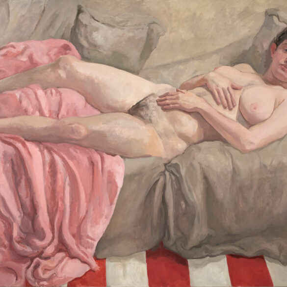 “Alex and Pink” 42” x 60” ©️Alix Bailey 2022