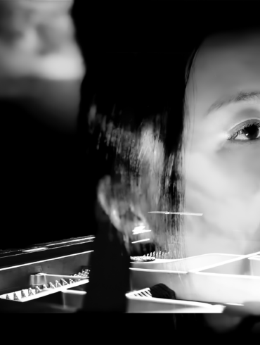 collage of stills from the official music video for Eunbi Kim's "Saturn Years"