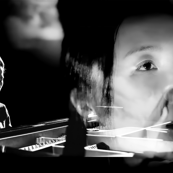 collage of stills from the official music video for Eunbi Kim's "Saturn Years"