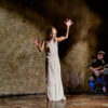 Dancer Chizuko Kotani and 5-string fretless bass player Hajime Totani at UrBANGUILD FOuR DANCERS vol.281, 4/16/24
