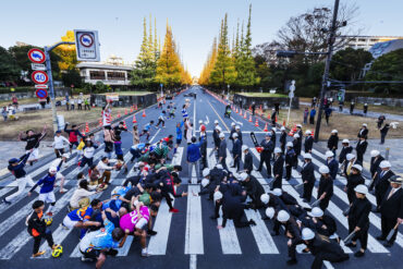「 Silent Rugger Men, Jingu Gaien 2023 」by Masahiro Usami