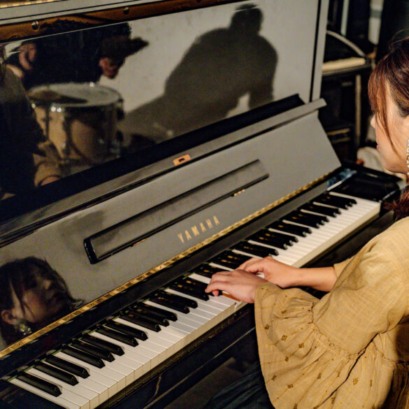 Yukari Sekiya (p) at Studio T-Bone, Osaka